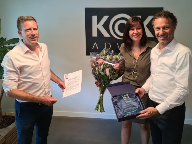 Noord-Holland Kok Marco en Leonie Kok Advies Award 2021