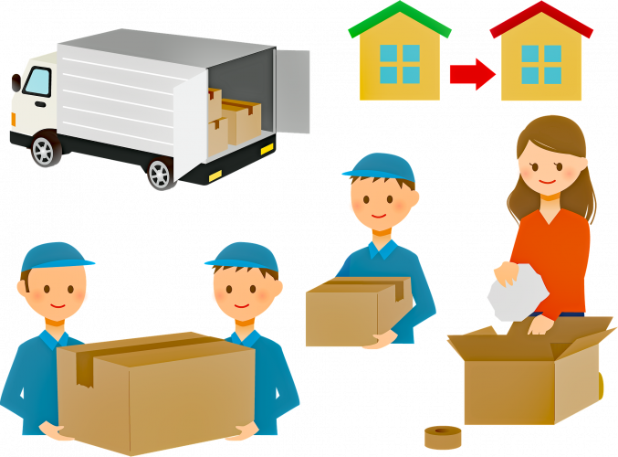 Verhuizen via Pixabay